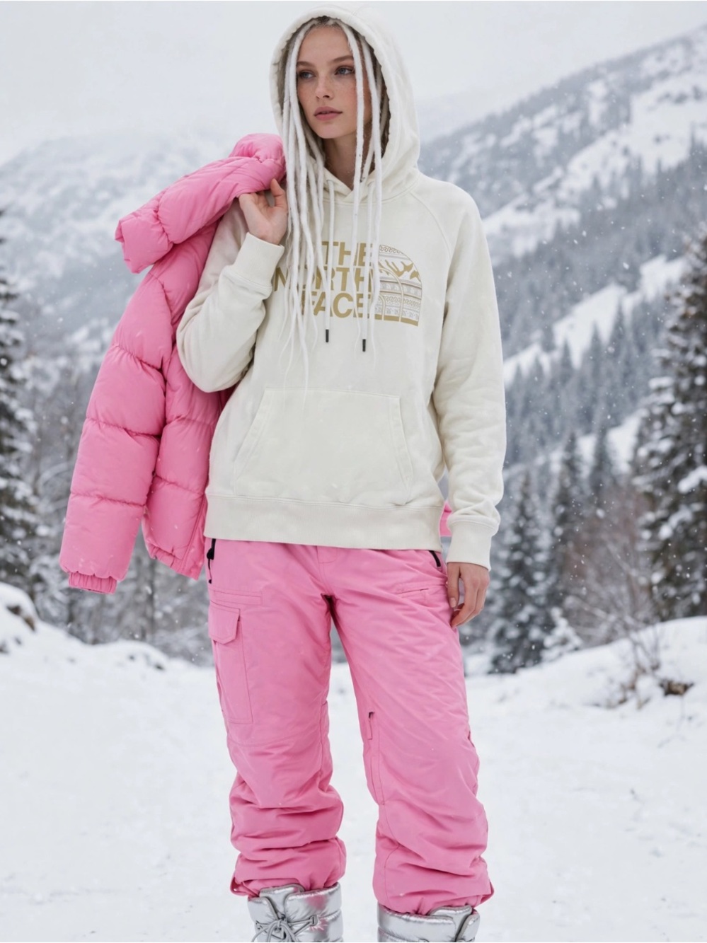 North Face hoodie